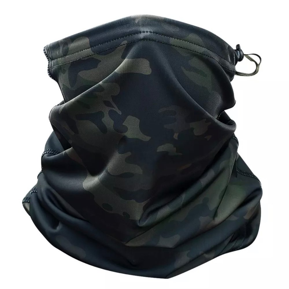 Camouflage Tactical Face Neck Gaiter, Uni-Sex